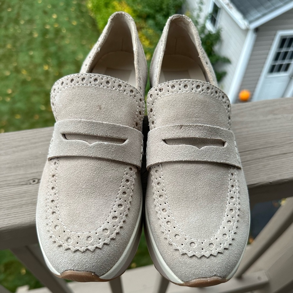 Dolce Vita Cream Platform Shoes